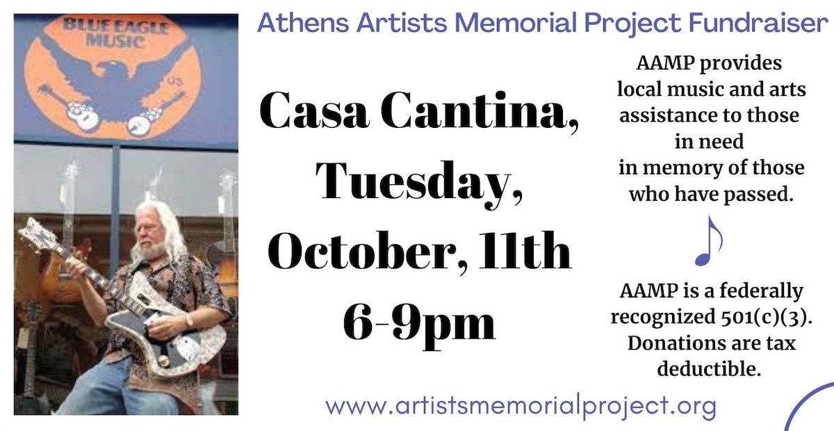 The Athens Artists Memorial Project holds its first annual fundraiser at Casa - Vimarsana News