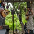 The Lowest Pair perform during their Sycamore Session at the 2022 Nelsonville Music Festival