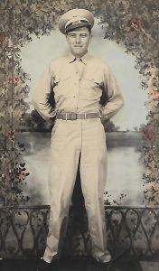 Worley Jacks in his Army uniform. Jacks served in World War II and was declared missing in action after he was injured on a battlefield in eastern France.