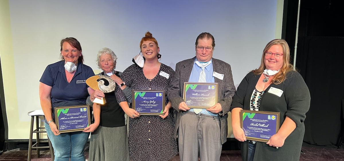 Berry Dilley honored by Athens City Commission on Disabilities with 2022 Athena Award - Vimarsana News