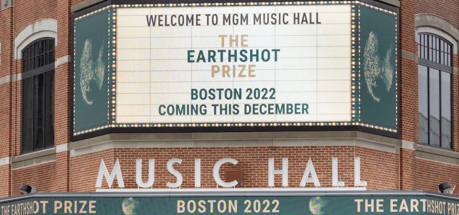Boston MGM Music Hall - host to 2022 Earthshot Prize