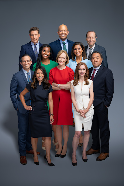 Ten reporters from the PBS Newshour team