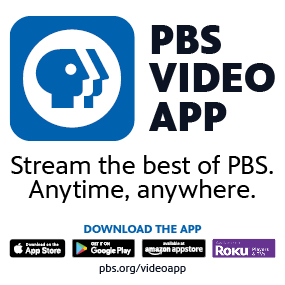 web button for PBS Video app