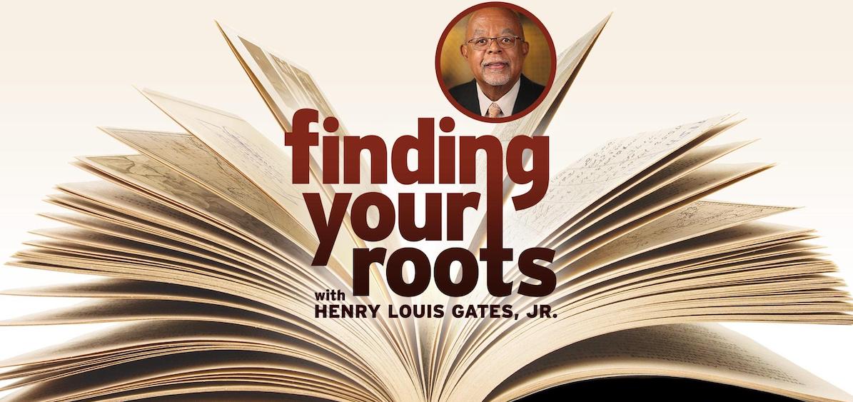 logo of open book for Finding Your Roots