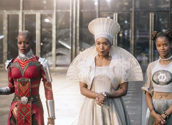 a promotional image from "Black Panther."