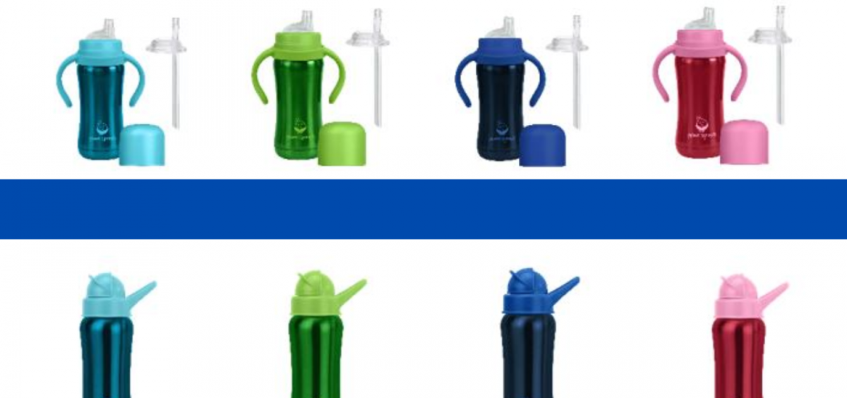 Green Sprouts recalls 10,500 stainless steel bottles, cups for