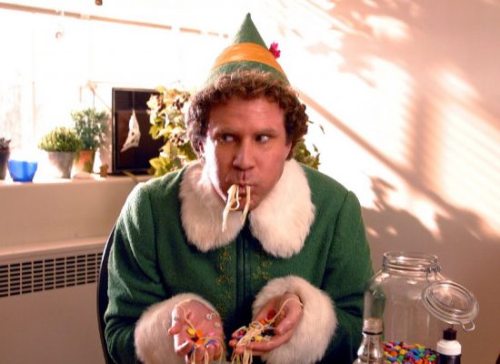 An image of Will Ferrell from the movie "Elf."