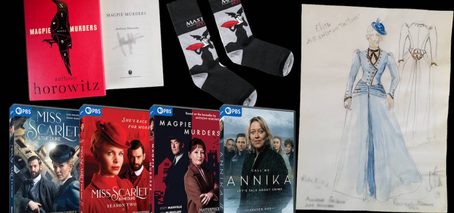 Books, DVDs, socks and sketch prizes from masterpiece sweepstakes