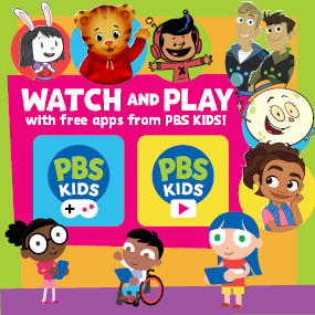 web button for PBNS Kids Apps