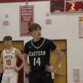 Ethan Edwards pauses in a game against the South Gallia Rebels