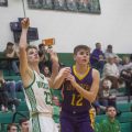 Jarret Armstrong of Waterford shoots in a game against the Southern Tornadoes