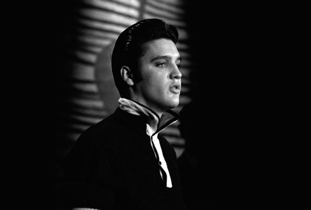 American singer and musician Elvis Presley 