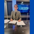 Jack Demmler on NewsWatch set