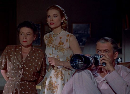A shot from the film "Rear Window"