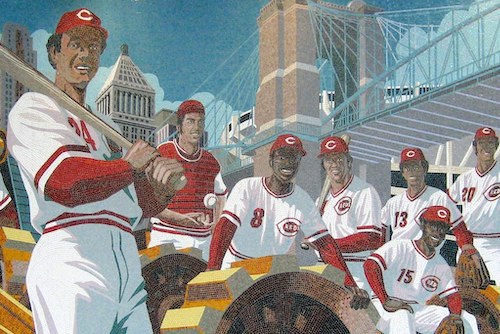 Cincinnati: Great American Ballpark - "The Great Eight" from 1975