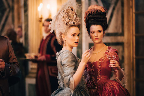 Two woman actors in Marie Antoinette