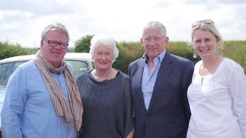 Nick Hewer and Margaret Mountford featured on celbrity roadshow
