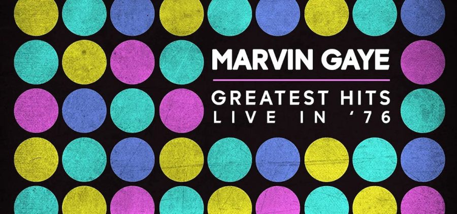 cropped image of Marvin Gaye: Greatest Hits Live '76