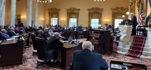 The Ohio Senate votes on a budget