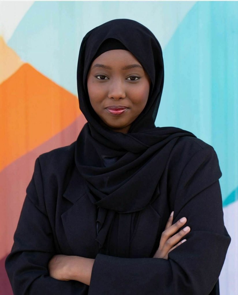 Layla Ahmed was born in the U.S. and grew up in Nashville, while her parents emigrated from Somalia. She is now a political organizer and recent college graduate.