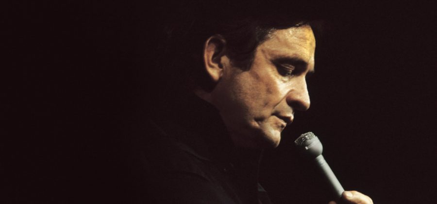 Johnny Cash performing in Denmark in October 1971. Photo credit: Sandy Speiser
