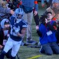 Tyler Rosten on sidelines