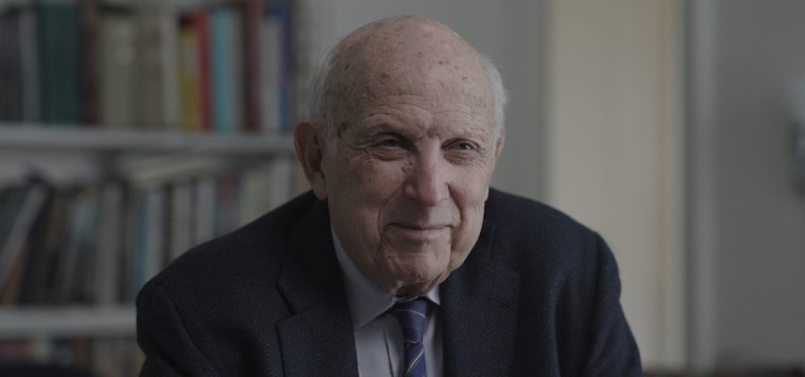 Floyd Abrams smiling at camera from office location