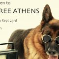 A flyer with information about the lineup for this week's installment of Radio Free Athens.