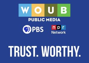 WOUB Logo Trust. Worthy.