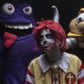 An image of the band Mac Sabbath, which parodies Black Sabbath and makes all their songs about fast food.