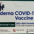 A pediatric dosage of the new Moderna COVID vaccine