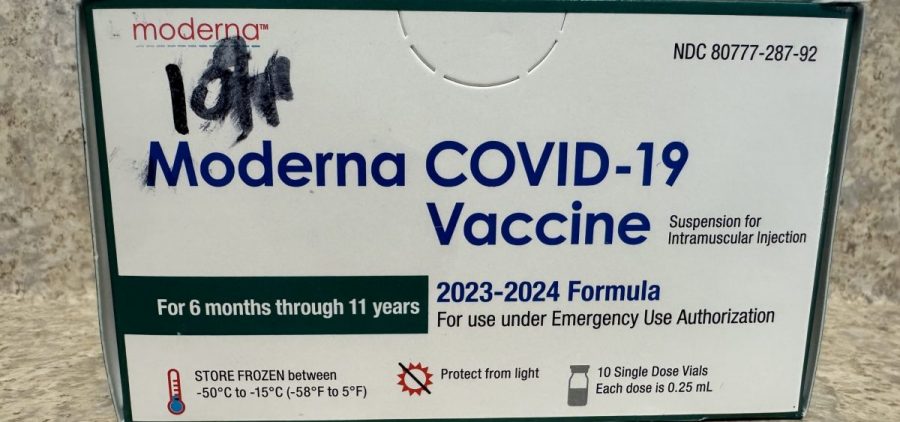 A pediatric dosage of the new Moderna COVID vaccine