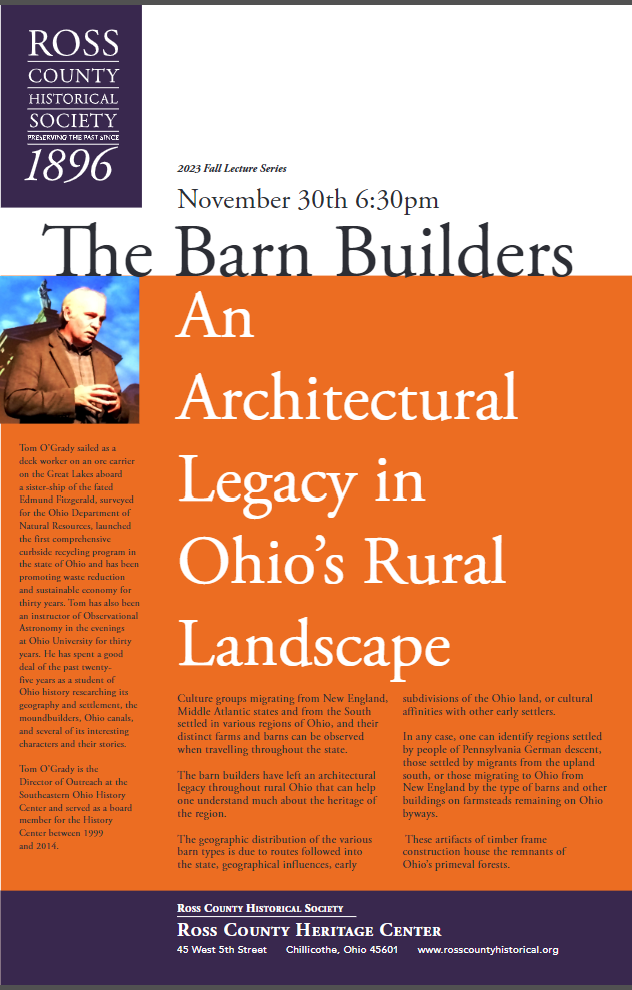 A flyer for "The Barn Builders" event