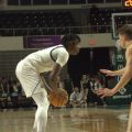 AJ Brown goes up against Otterbein in exhibition game