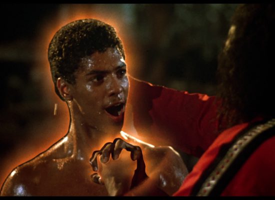 A still from the film "The Last Dragon."