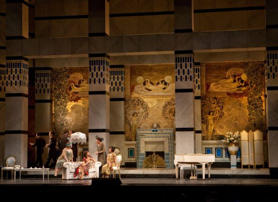 A still from the Metropolitan Opera's production of "Puccini."