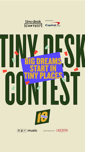 2024 NPR Tiny desk concert submission flyer