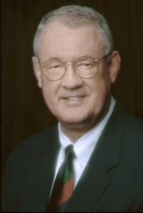 A portrait photo of President Robert Glidden