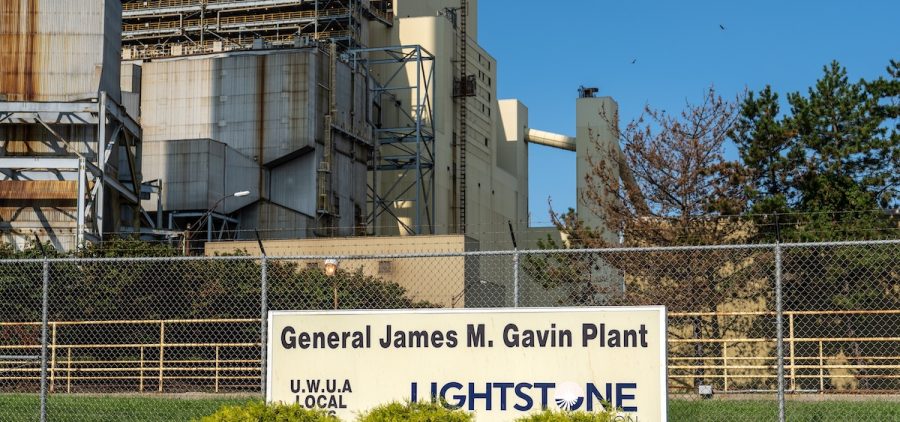 The General James M. Gavin Power Plant is a 2,600-megawatt supercritical coal-fired power station in Cheshire, owned by Lightstone Generation LLC.