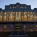 The Ohio State University's William Oxley Thompson Memorial Library from the outside