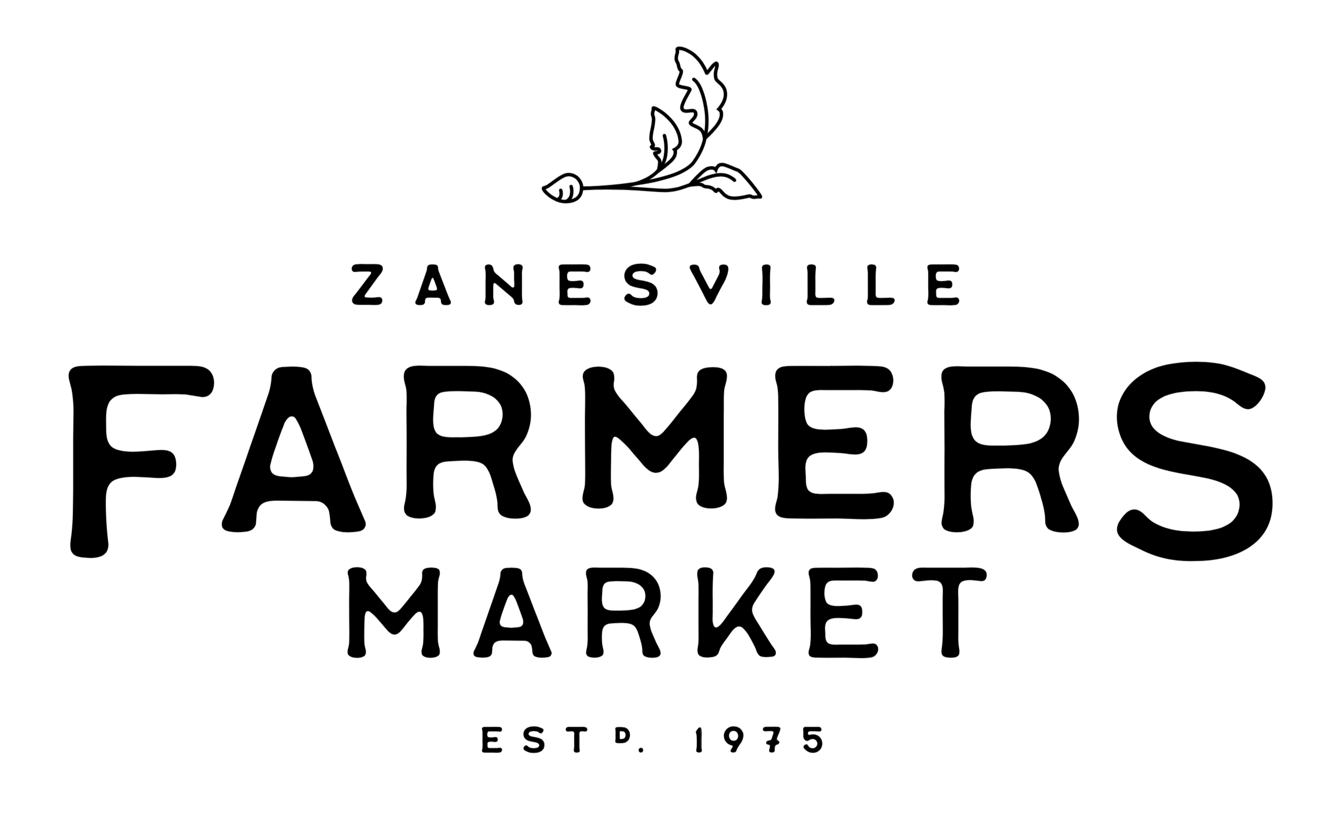 The logo for the Zanesville Farmer's Market.