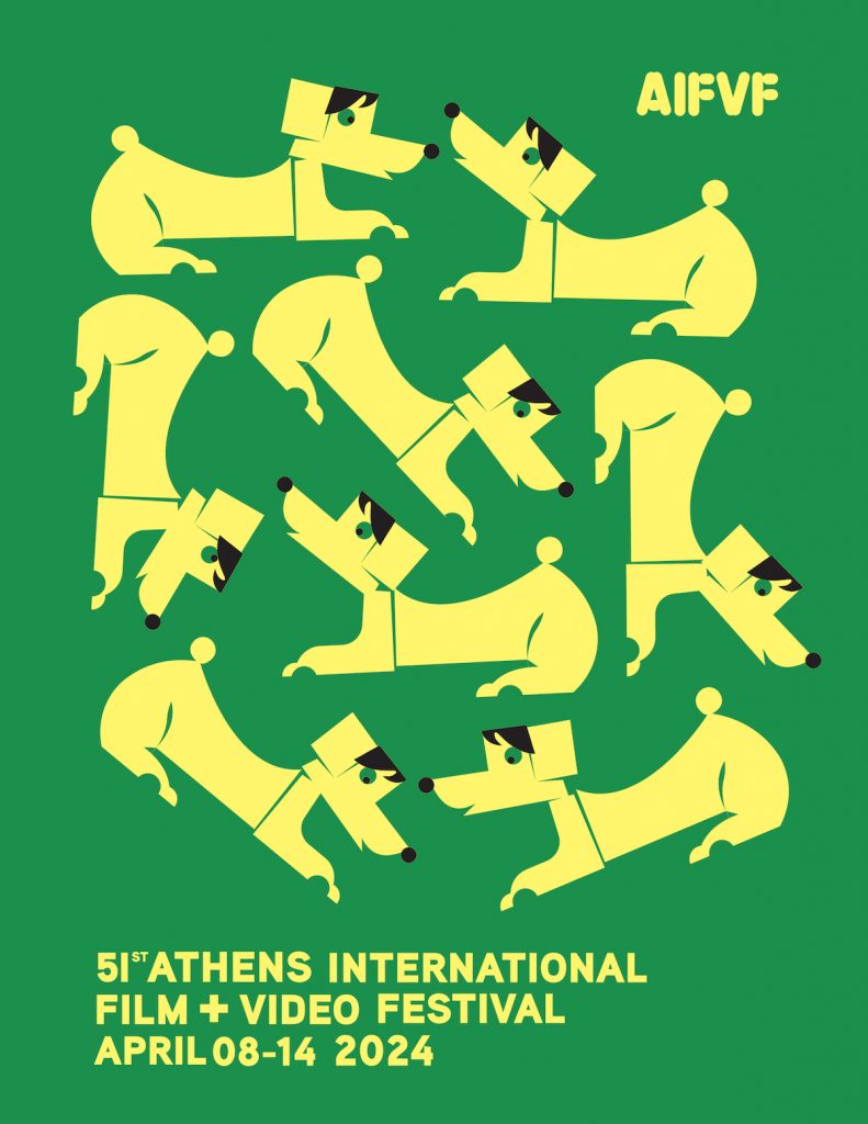 The poster for the 51st Athens International Film and Video Festival. 