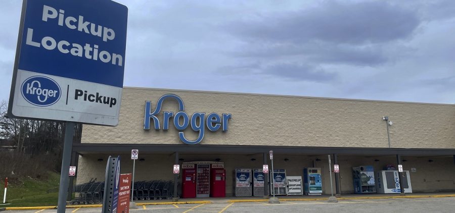 A Kroger store is shown in Cross Lanes, W.Va