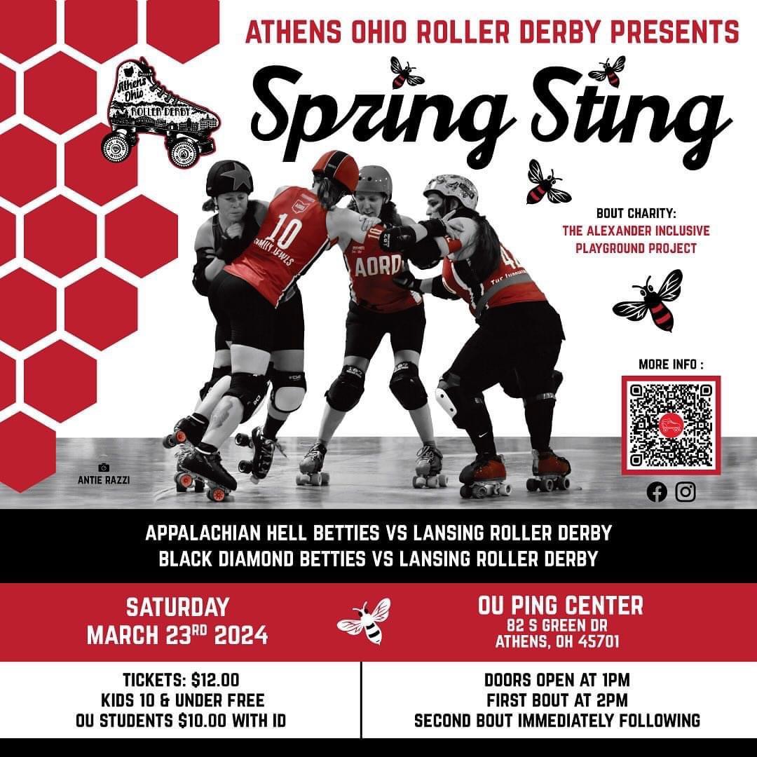A flyer for the Spring Sting event.