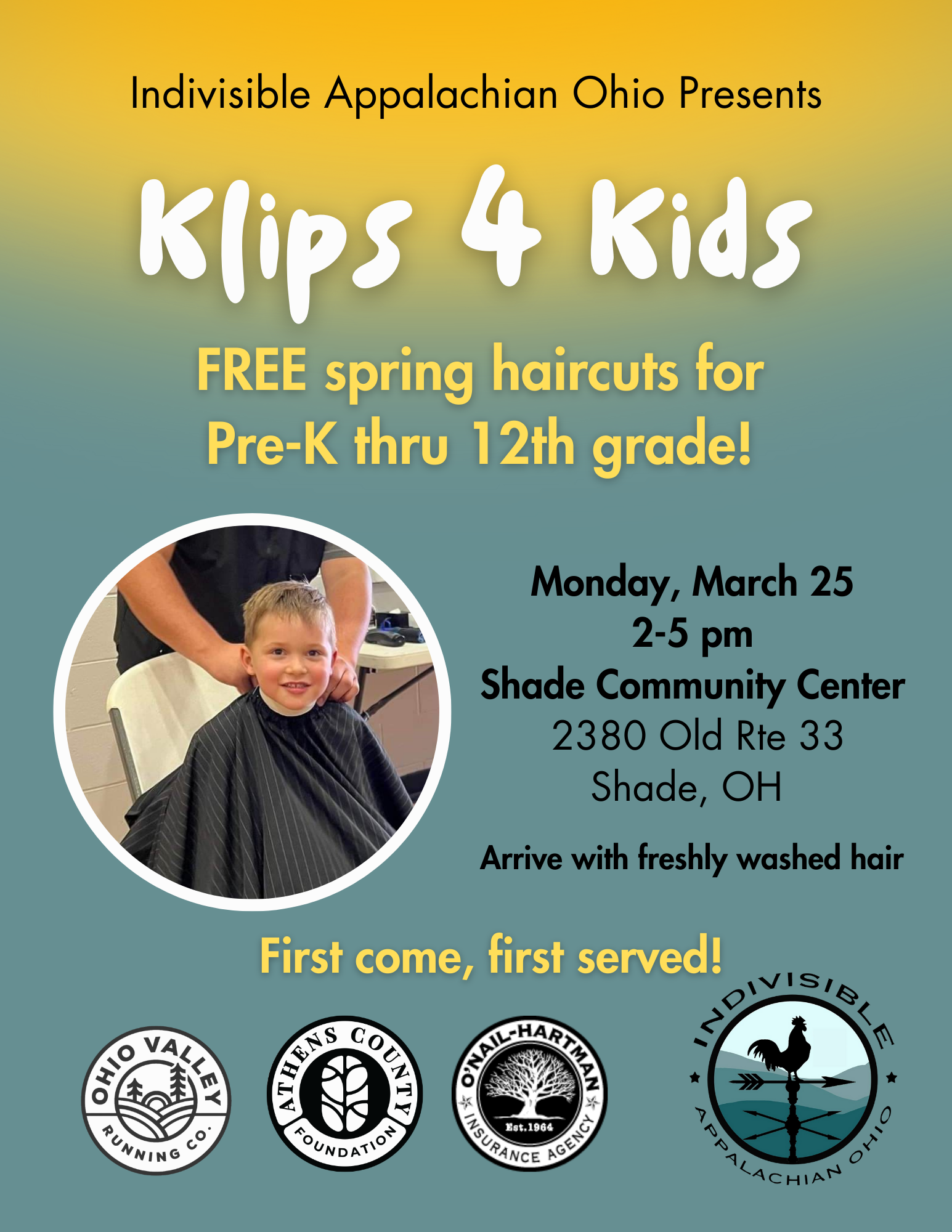An image of a flyer for the Klips 4 Kids program.