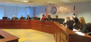 The Public Utilities Commission, meeting publicly in 2016.