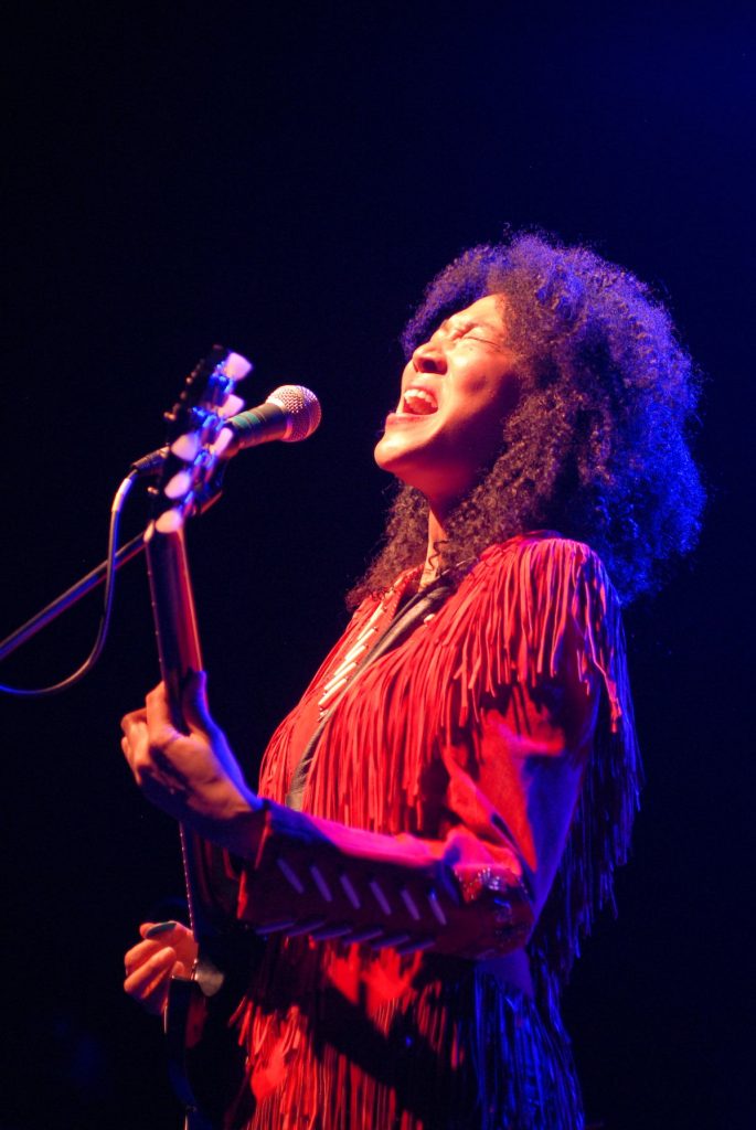 Judith Hill performs at the Agora Theatre in Cleveland March 29, 2024. 