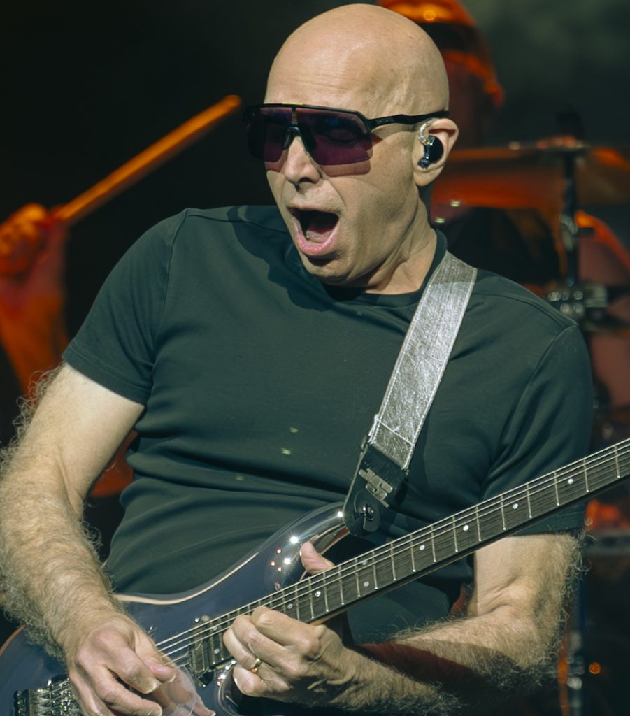 Joe Satriani bringing the heat and speed expected from a progressive metal icon. Andrew J. Brady Center. Cincinnati Ohio. 4/19/24