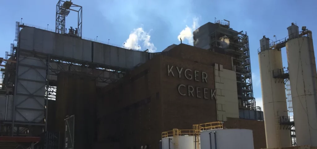 Kyger Creek, one of four coal-burning power plants in operation in Ohio