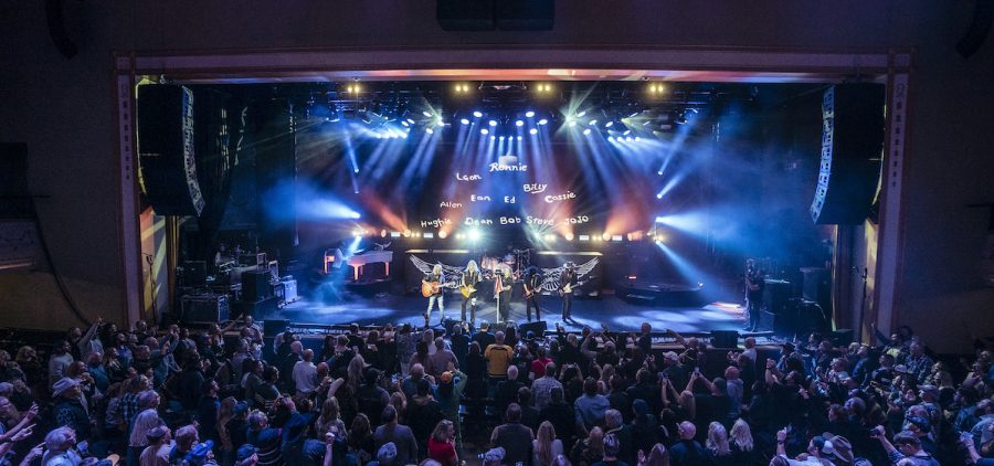 Lynyrd Skynyrd performs at the Ryman Auditorium in Nashville. Credit: Doltyn Snedden